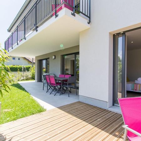 L'Appartement Jardin Avec Vue Montagnes Sévrier Zewnętrze zdjęcie