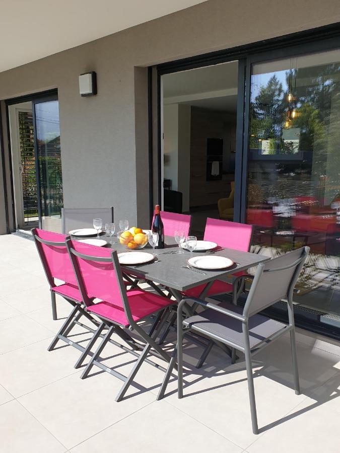 L'Appartement Jardin Avec Vue Montagnes Sévrier Zewnętrze zdjęcie