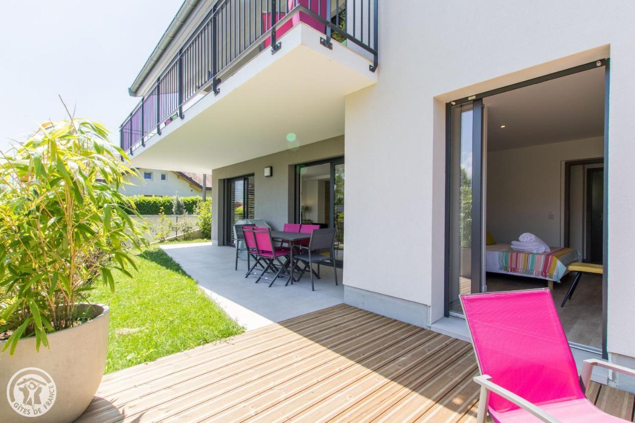 L'Appartement Jardin Avec Vue Montagnes Sévrier Zewnętrze zdjęcie
