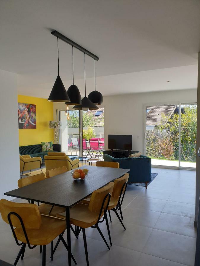 L'Appartement Jardin Avec Vue Montagnes Sévrier Zewnętrze zdjęcie