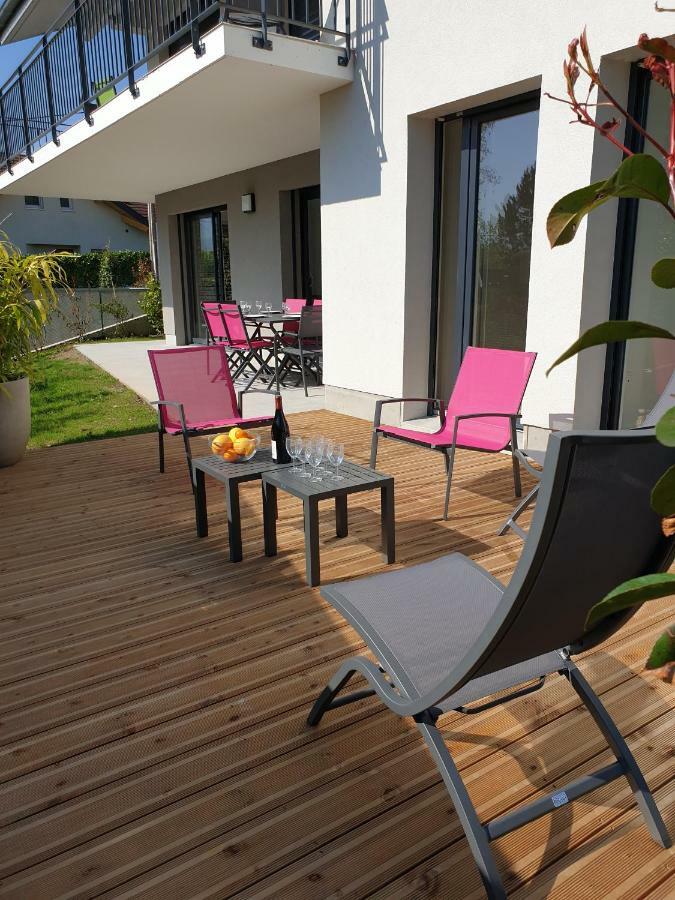 L'Appartement Jardin Avec Vue Montagnes Sévrier Zewnętrze zdjęcie